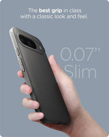 Противоударен Калъф за Google Pixel 9 Pro/ 9, Spigen Liquid Air Case, Сив (10)