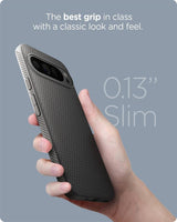 Противоударен Калъф за Google Pixel 9 Pro XL, Spigen Liquid Air Case, Сив (10)