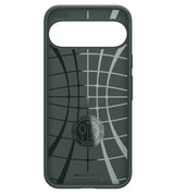 Противоударен Калъф за Google Pixel 9 Pro/ 9, Spigen Liquid Air Case, Зелен (4)