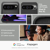 Противоударен Калъф за Google Pixel 9 Pro XL, Spigen Rugged Armor Case, Черен (7)