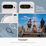 Magsafe Противоударен Калъф за Google Pixel 9 Pro/ 9, Spigen Ultra Hybrid Case, Бял (2)