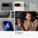 Противоударен Калъф за Google Pixel 9 Pro/ 9, Spigen Rugged Armor Case, Сив (6)