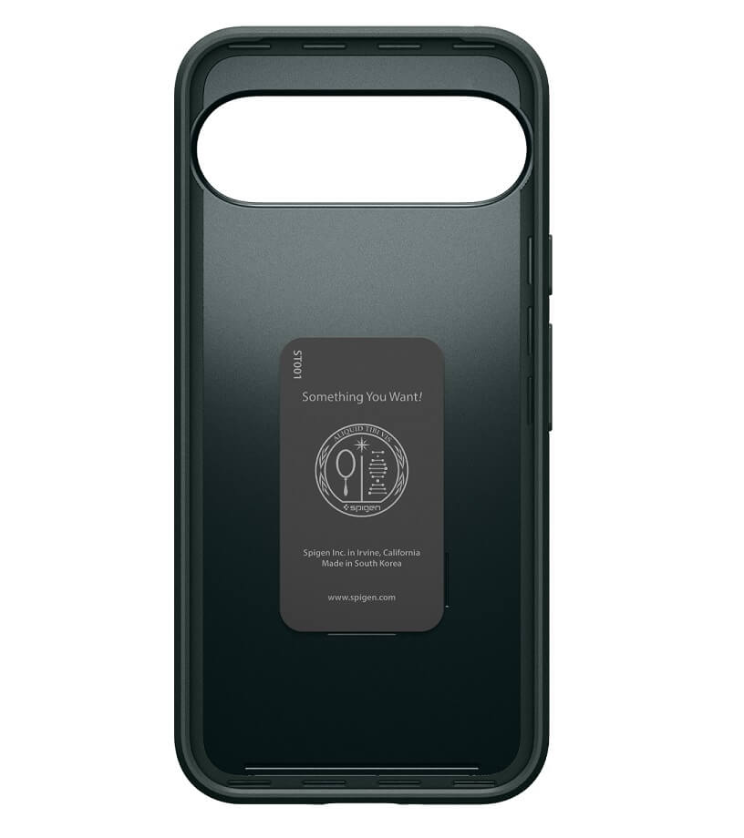 Противоударен Калъф за Google Pixel 9 Pro/ 9, Spigen Thin Fit Case, Зелен (7)