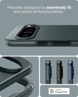 Противоударен Калъф за Google Pixel 9 Pro/ 9, Spigen Thin Fit Case, Зелен (13)