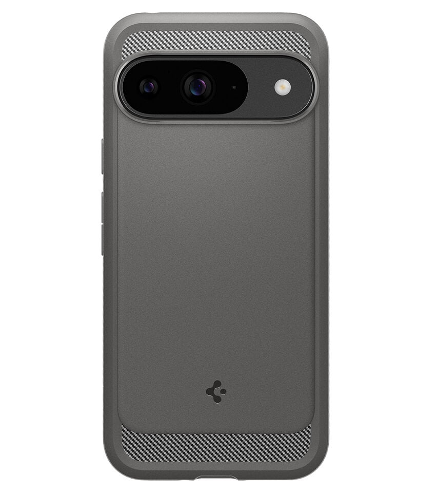 Противоударен Калъф за Google Pixel 9 Pro/ 9, Spigen Rugged Armor Case, Сив (2)