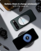 Противоударен Калъф за Google Pixel 9 Pro XL, Spigen Liquid Air Case, Зелен (9)