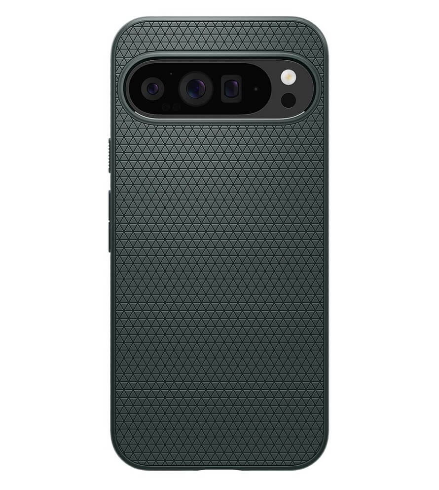 Противоударен Калъф за Google Pixel 9 Pro XL, Spigen Liquid Air Case, Зелен (2)