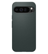 Противоударен Калъф за Google Pixel 9 Pro XL, Spigen Liquid Air Case, Зелен (2)