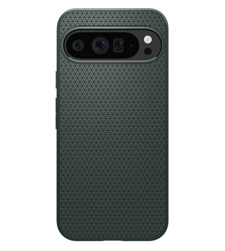 Противоударен Калъф за Google Pixel 9 Pro XL, Spigen Liquid Air Case, Зелен (2)