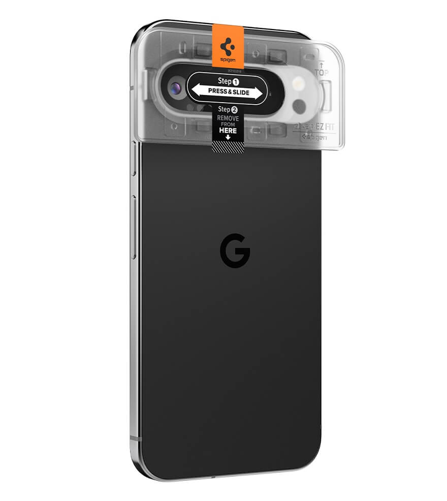 Протектор за Камерата на Google Pixel 9 Pro, Spigen EZ Fit Cam Glass 2бр., Прозрачен (3)