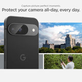 Протектор за Камерата на Google Pixel 9, Spigen EZ Fit Cam Glass 2бр., Прозрачен (8)