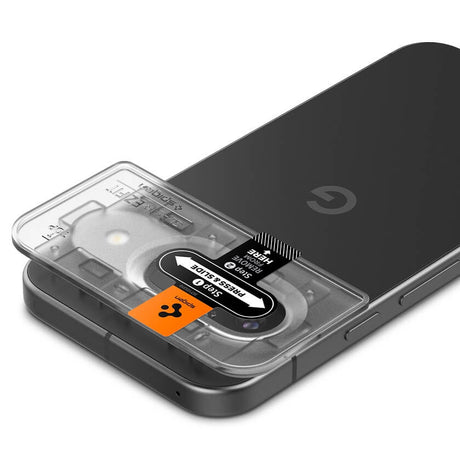 Протектор за Камерата на Google Pixel 9, Spigen EZ Fit Cam Glass 2бр., Прозрачен (5)