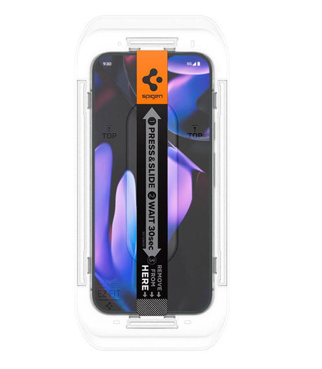 Стъклен Протектор за Google Pixel 10 Pro XL/ 9 Pro XL, Spigen EZ Fit Glass 2бр., Прозрачен (4)