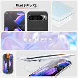 Стъклен Протектор за Google Pixel 10 Pro XL/ 9 Pro XL, Spigen EZ Fit Glass 2бр., Прозрачен (6)
