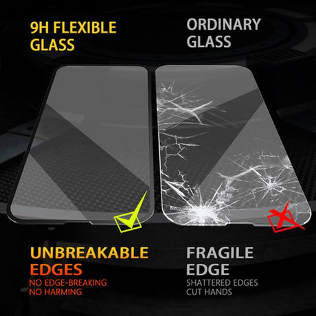 Удароустойчив Протектор за iPhone 16, Bestsuit Flexible 5D Glass, Прозрачен (4)