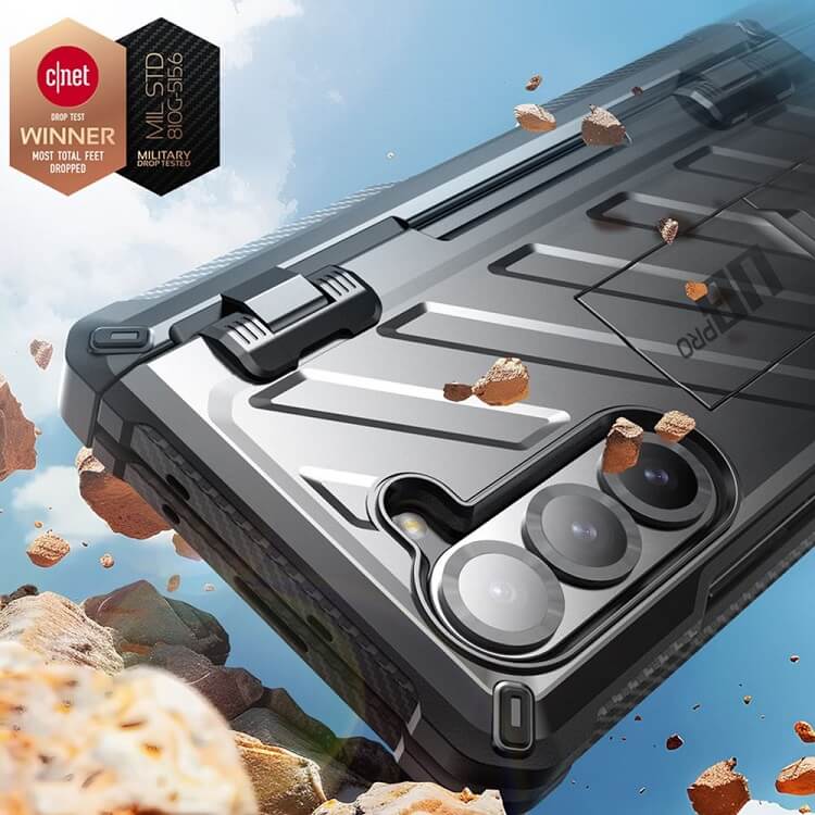 Противоударен Калъф за Samsung Z Fold 6, Supcase Unicorn Beetle Pro, Черен (3)