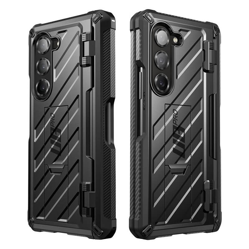 Противоударен Калъф за Samsung Z Fold 6, Supcase Unicorn Beetle Pro, Черен (2)