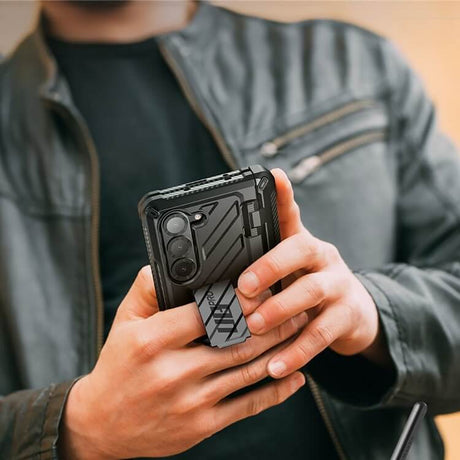 Противоударен Калъф за Samsung Z Fold 6, Supcase Unicorn Beetle Pro, Черен (7)