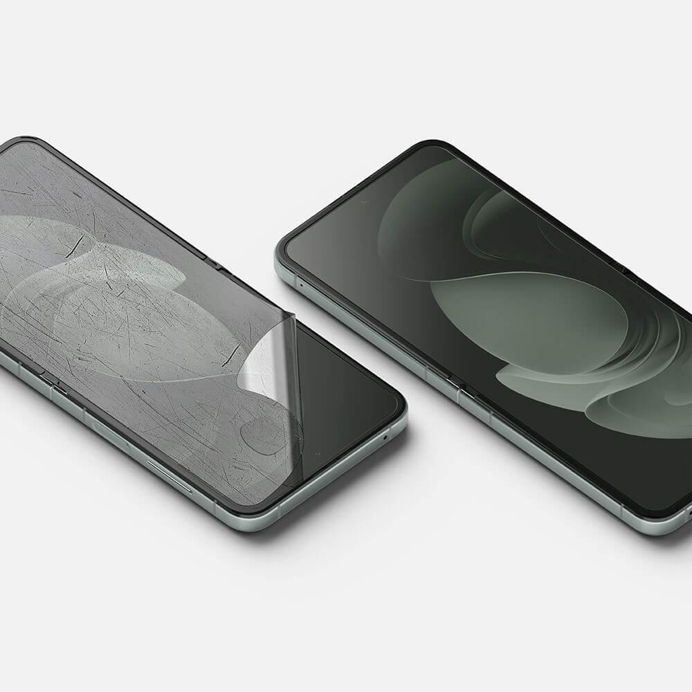 Протектор за Samsung Z Flip 7 FE/Z Flip 6, Ringke Film Glass, Прозрачен (2)