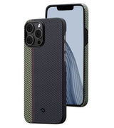 Magsafe Тънък Калъф за iPhone 14 Pro, Pitaka MagEZ 3 Overture Case, Черен