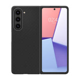 Карбонов Калъф за Samsung Z Fold 5, Spigen AirSkin Pro Case, Черен (4)