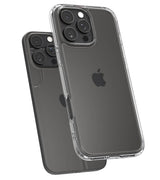 Противоударен Калъф за iPhone 16 Pro Max, Spigen Ultra Hybrid Case, Прозрачен (5)