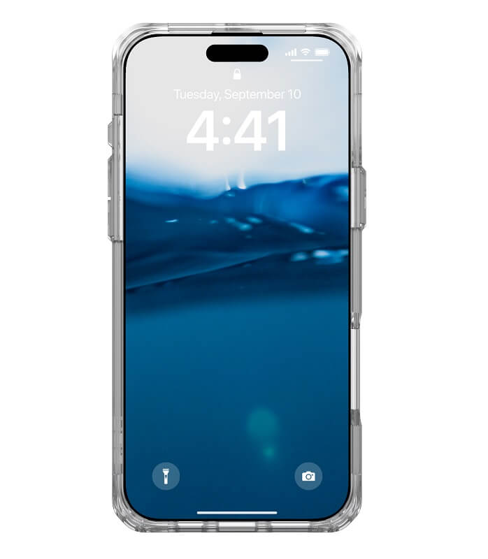 Противоударен Калъф за iPhone 16 Pro, UAG Plyo Ice Case, Прозрачен (3)