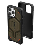 MagSafe Противоударен Калъф за iPhone 16 Pro Max, UAG Monarch Pro Kevlar Case, Зелен (6)