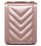 Калъф Портмоне с Презрамка за Samsung Z Flip 7 FE/Z Flip 6, Leather Case, Розов (4)