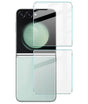 Комплект Стъклени Протектори за Samsung Z Flip 5, Imak Back Front Glass, Прозрачен