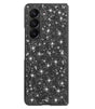 Калъф с Блестяща Декорация за Samsung Z Fold 6, Glitter Electroplating Case, Черен