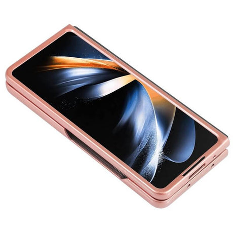 Калъф с Блестяща Декорация за Samsung Z Fold 6, Glitter Electroplating Case, Розов (4)