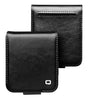 Кожен Калъф за Samsung Z Flip 7 FE/Z Flip 6, Qialino Book Case, Черен