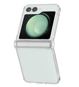 Калъф с Предпазител за Samsung Z Flip 7 FE/ Z Flip 6, Hinge Case, Прозрачен (2)