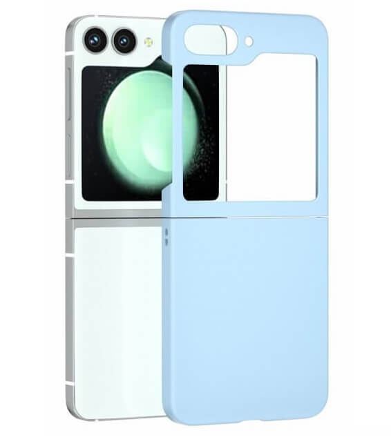 Тънък Калъф за Samsung Z Flip 7 FE/Z Flip 6, Thin PC Case, Син (2)