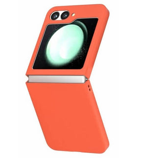 Тънък Калъф за Samsung Z Flip 7 FE/Z Flip 6, Thin PC Case, Оранжев