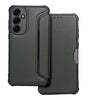 Противоударен Калъф за Samsung A55, Razor Book Case, Тъмно Зелен