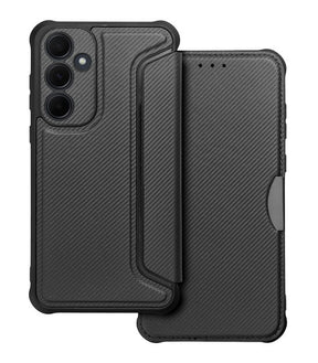 Противоударен Калъф за Samsung A35, Razor Book Case, Черен