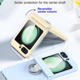 Калъф с Предпазител за Samsung Z Flip 7 FE/Z Flip 6, GKK Ring Hinge Case, Син (3)