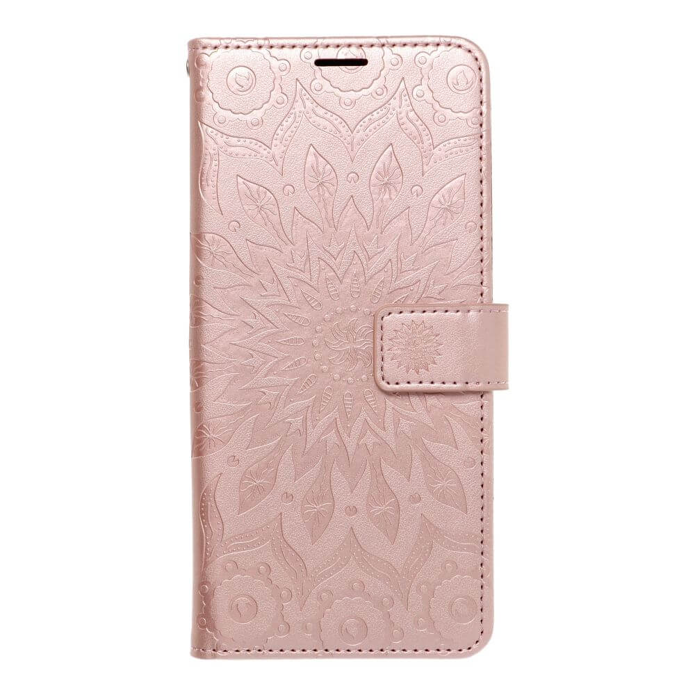 Кожен Калъф за Samsung A35, Forcell Mezzo Book Case, Златист (2)