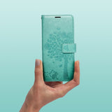 Кожен Калъф за Samsung A35 Forcell Mezzo Book Case Tree, Зелен (4)
