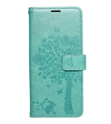 Кожен Калъф за Samsung A35 Forcell Mezzo Book Case Tree, Зелен (5)