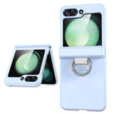 Калъф с Предпазител за Samsung Z Flip 7 FE/Z Flip 6, GKK Ring Hinge Case, Син