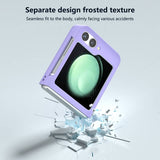 Тънък Калъф за Samsung Z Flip 7 FE/Z Flip 6, Thin PC Case, Лилав (7)