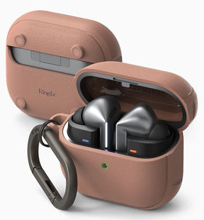 Калъф за Samsung Buds 3 Pro/ 3 FE/ 3, Ringke Onyx Magnetic Case, Розов