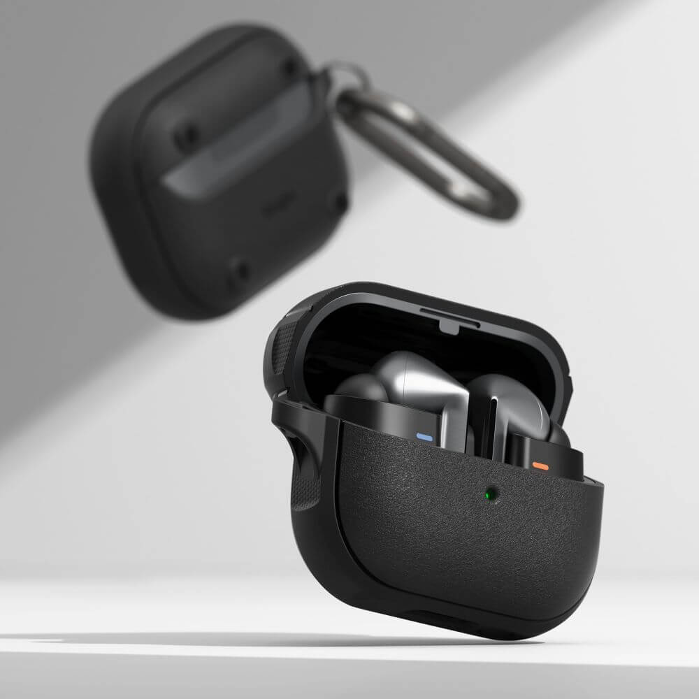 Калъф за Samsung Buds 3 Pro/ 3 FE/ 3, Ringke Onyx Magnetic Case, Черен (4)