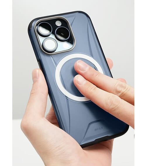Magsafe Калъф за iPhone 15 Pro, Blueo Ape Legend Case, Черен (2)