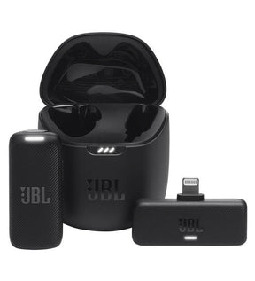 Безжичен Микрофон-Брошка, JBL Quantum Stream Wireless Lightning, Черен