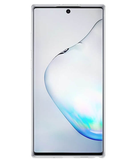 Оригинален Силиконов Калъф за Samsung Note 10, Soft Clear Cover Case EF-QN970TTEGWW, Прозрачен