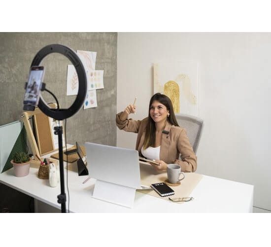 Безжичен Микрофон-Брошка, JBL Quantum Stream Wireless USB-C, Черен (9)